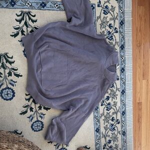 ALO Yoga Charcoal Knit Pullover